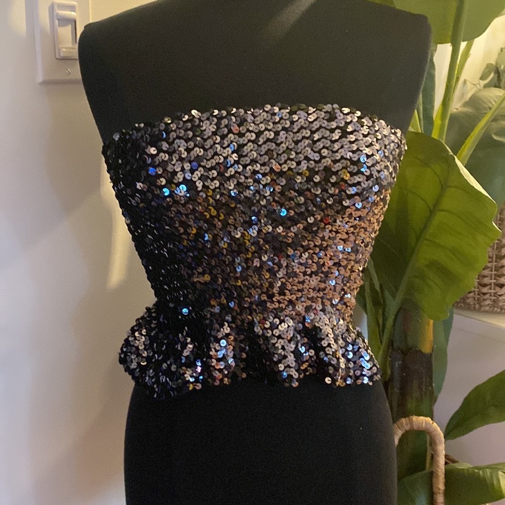 Super Stretchy Sequin Tube Top